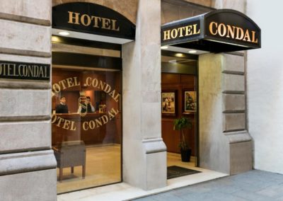 Hotel Condal – Fassade